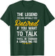 The Legend Has Officially Retired Funny Retirement Gift T-Shirt - T-Shirt | Forest