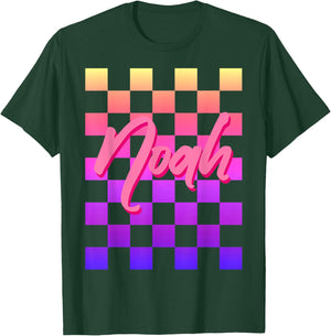 Noah First Name-d Boy Girl Baby Birth-day T-Shirt - T-Shirt | Forest