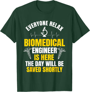 Biomedical Engineering Medical Engineer Bioengineer T-Shirt - T-Shirt | Forest