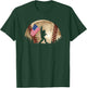 Funny Bigfoot Baseball American Flag Sasquatch T-Shirt - T-Shirt | Forest