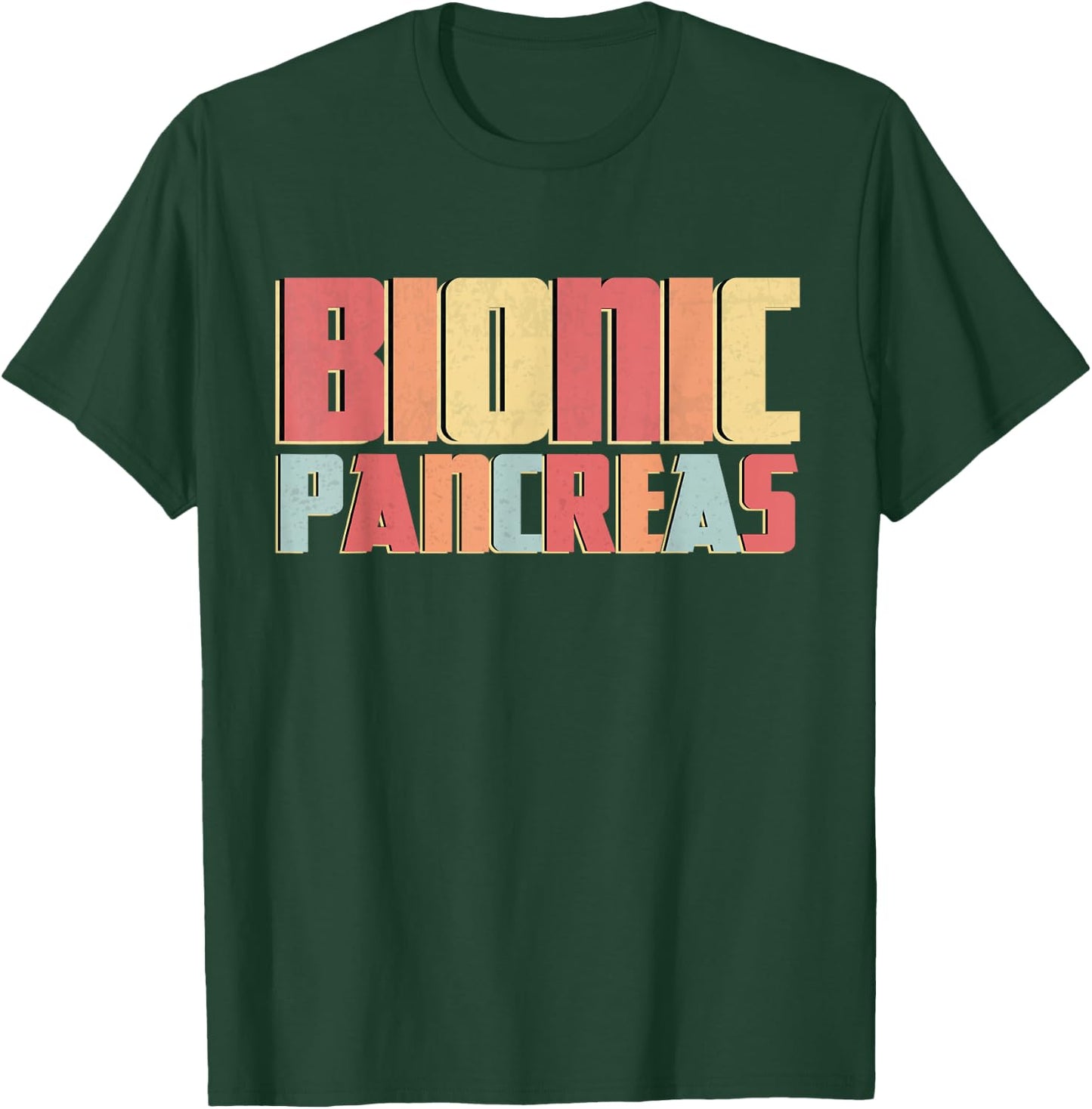 Bionic Pancreas Transplant Surgery Injury Thera T-Shirt - T-Shirt | Forest
