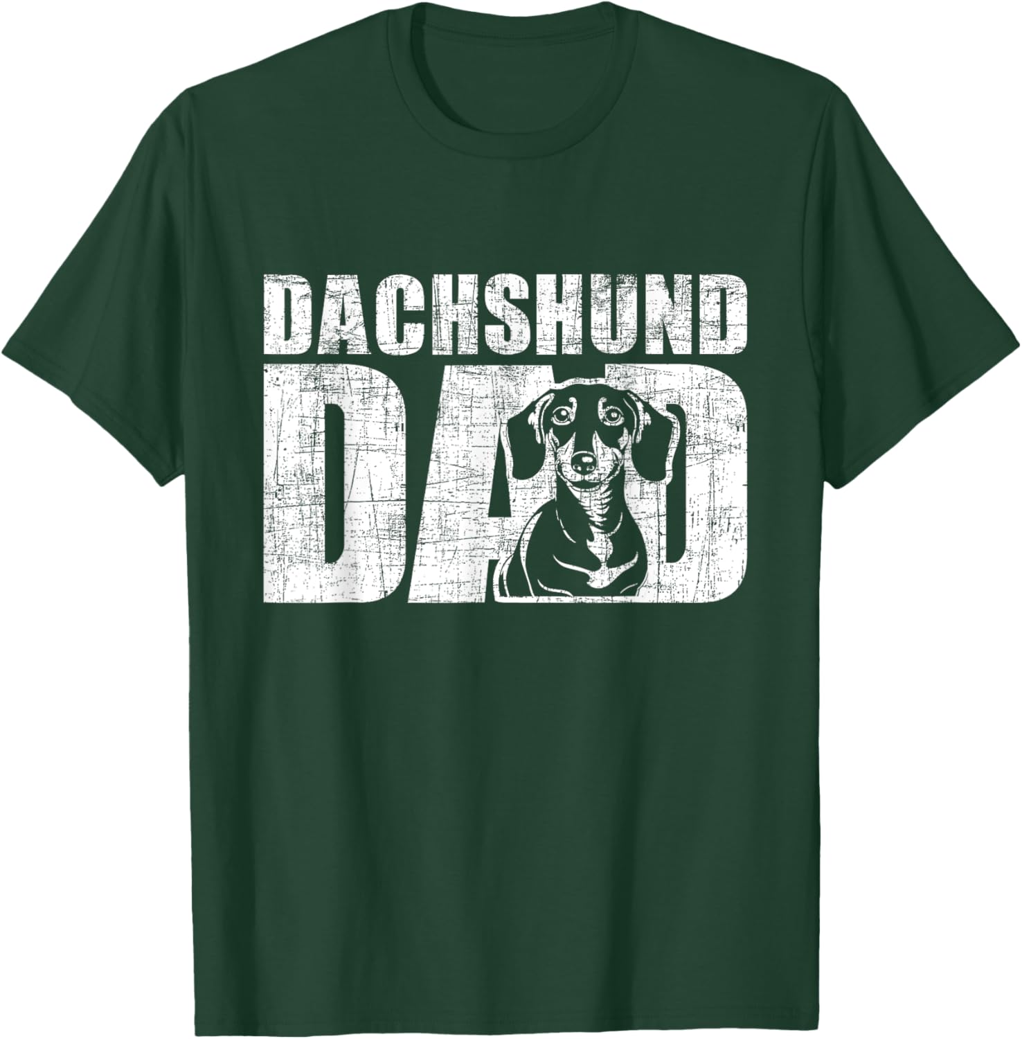 Dachshund Dad - Dog Owner Animal Puppy Lover Pet Breeder Women Kids T-Shirt - T-Shirt | Forest