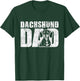 Dachshund Dad - Dog Owner Animal Puppy Lover Pet Breeder Women Kids T-Shirt - T-Shirt | Forest