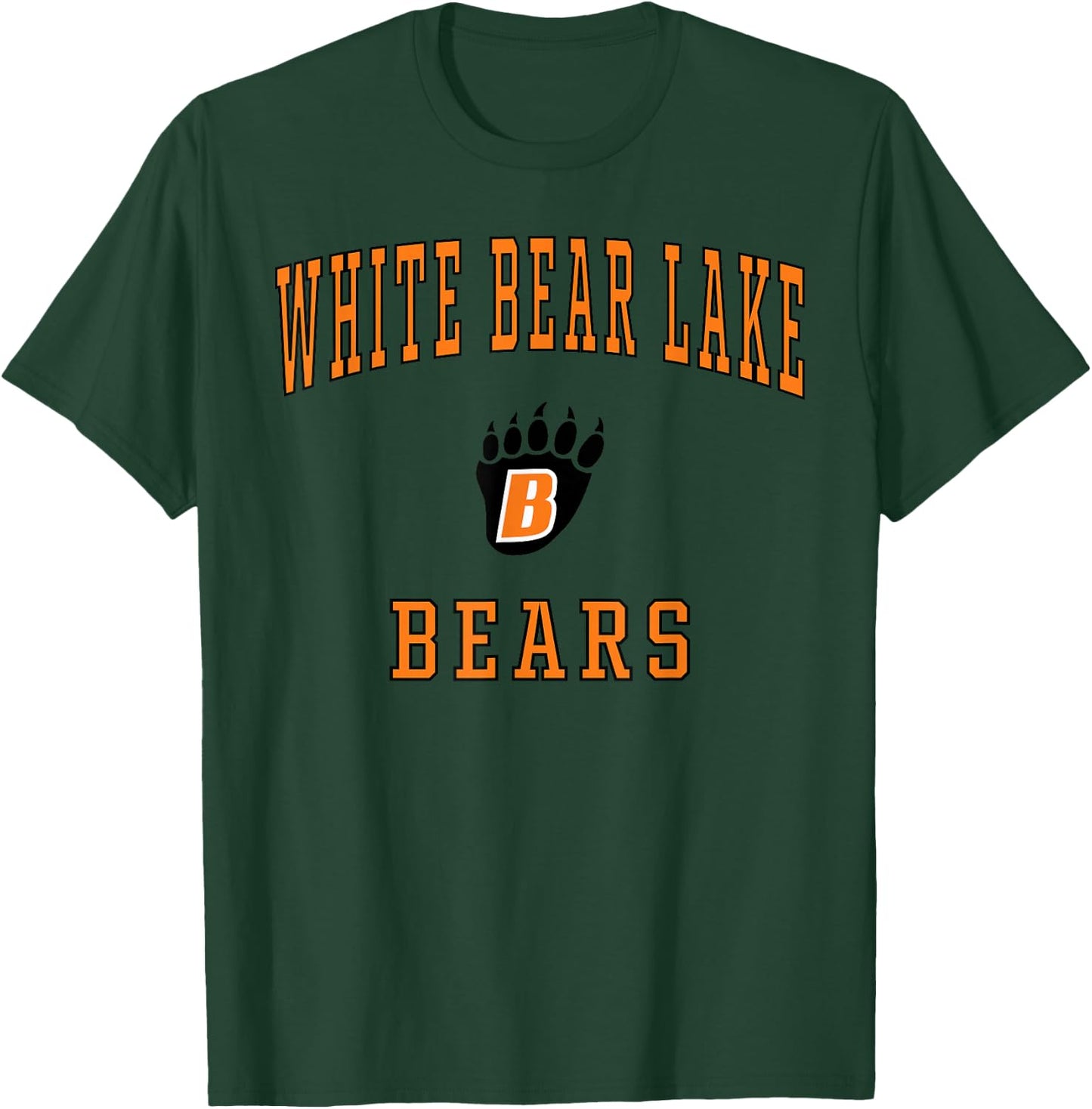White Bear Lake High School Bears T-Shirt - T-Shirt | Forest