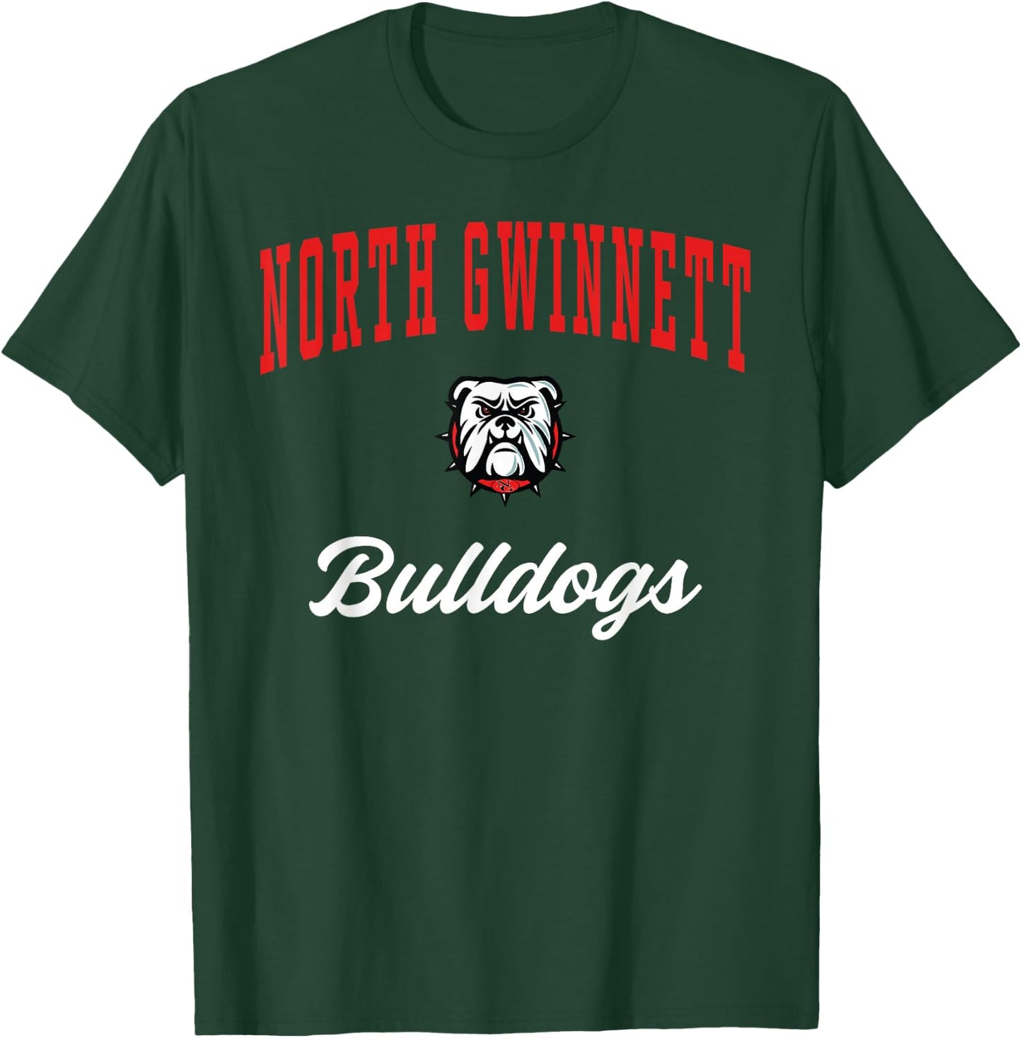 North Gwinnett High School Bulldogs T-Shirt - T-Shirt | Forest