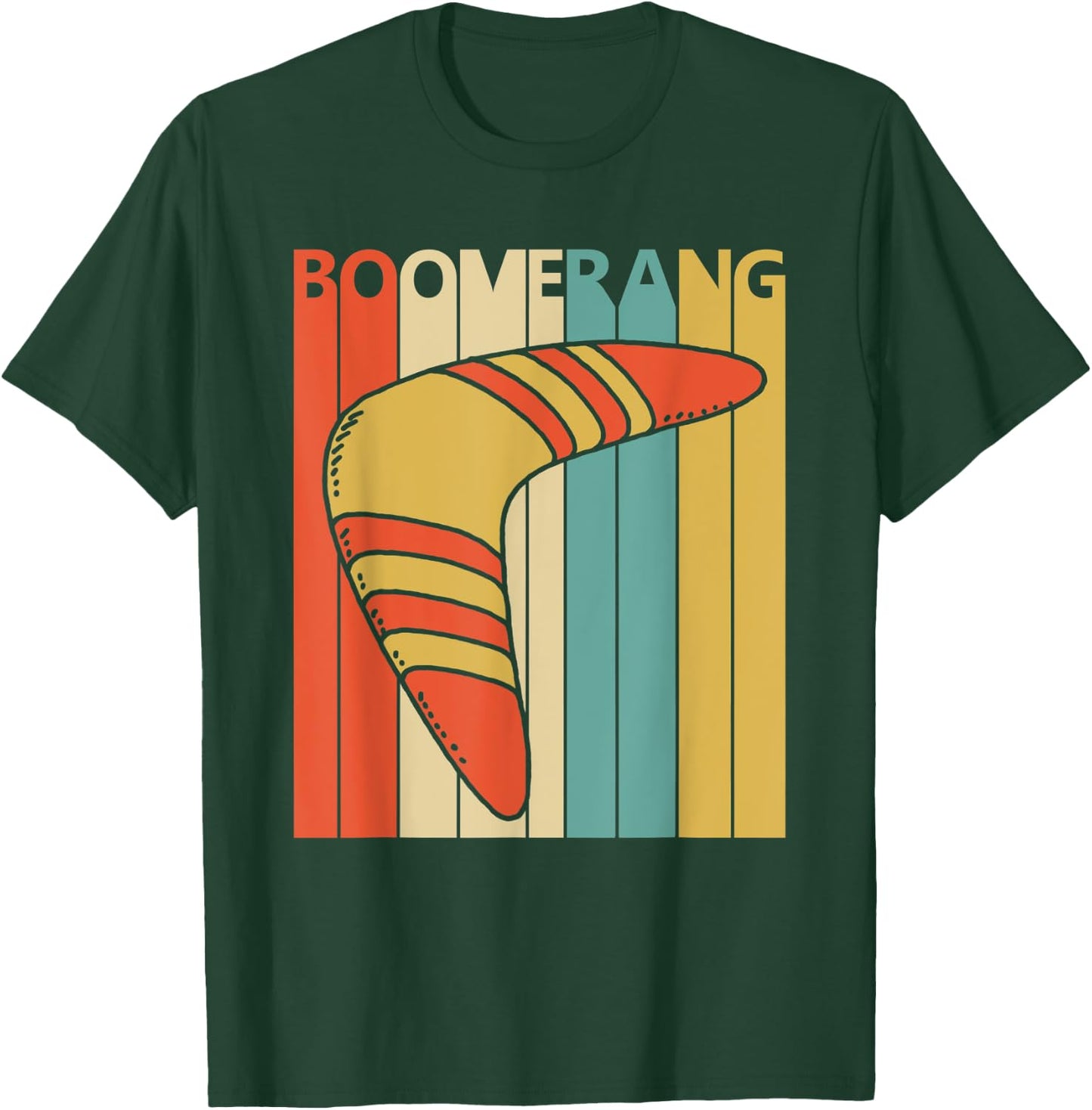Vintage Boomerang T-Shirt - T-Shirt | Forest
