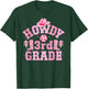 Howdy 3rd Grade Cowgirl Third Grade Western Teacher Girls T-Shirt - T-Shirt | Forest