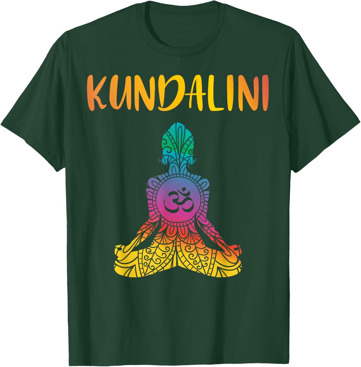 Kundalini Yoga Sat Nam Chakra Meditation Hindu Spirituality T-Shirt - T-Shirt | Forest