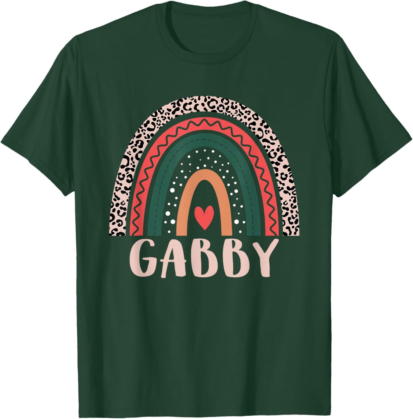 Gabby Rainbow Grandma Grandmother Women Mothers Day Gabby T-Shirt - T-Shirt | Forest
