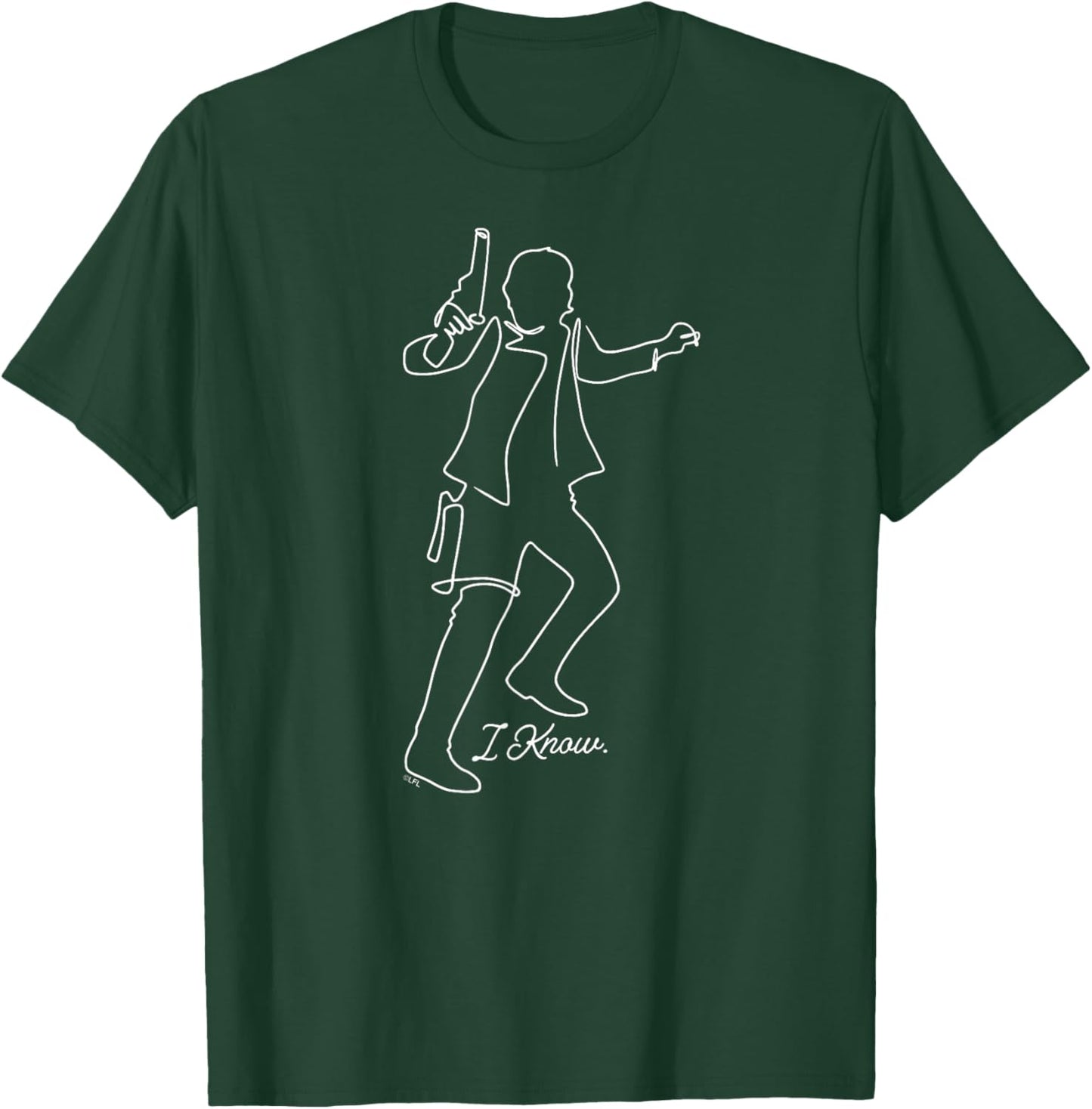 Star Wars Han Solo I Know Couples Valentine’s Day Love T-Shirt - T-Shirt | Forest