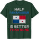 Half Panamanian Is Better Than None Panama Flag T-Shirt - T-Shirt | Forest