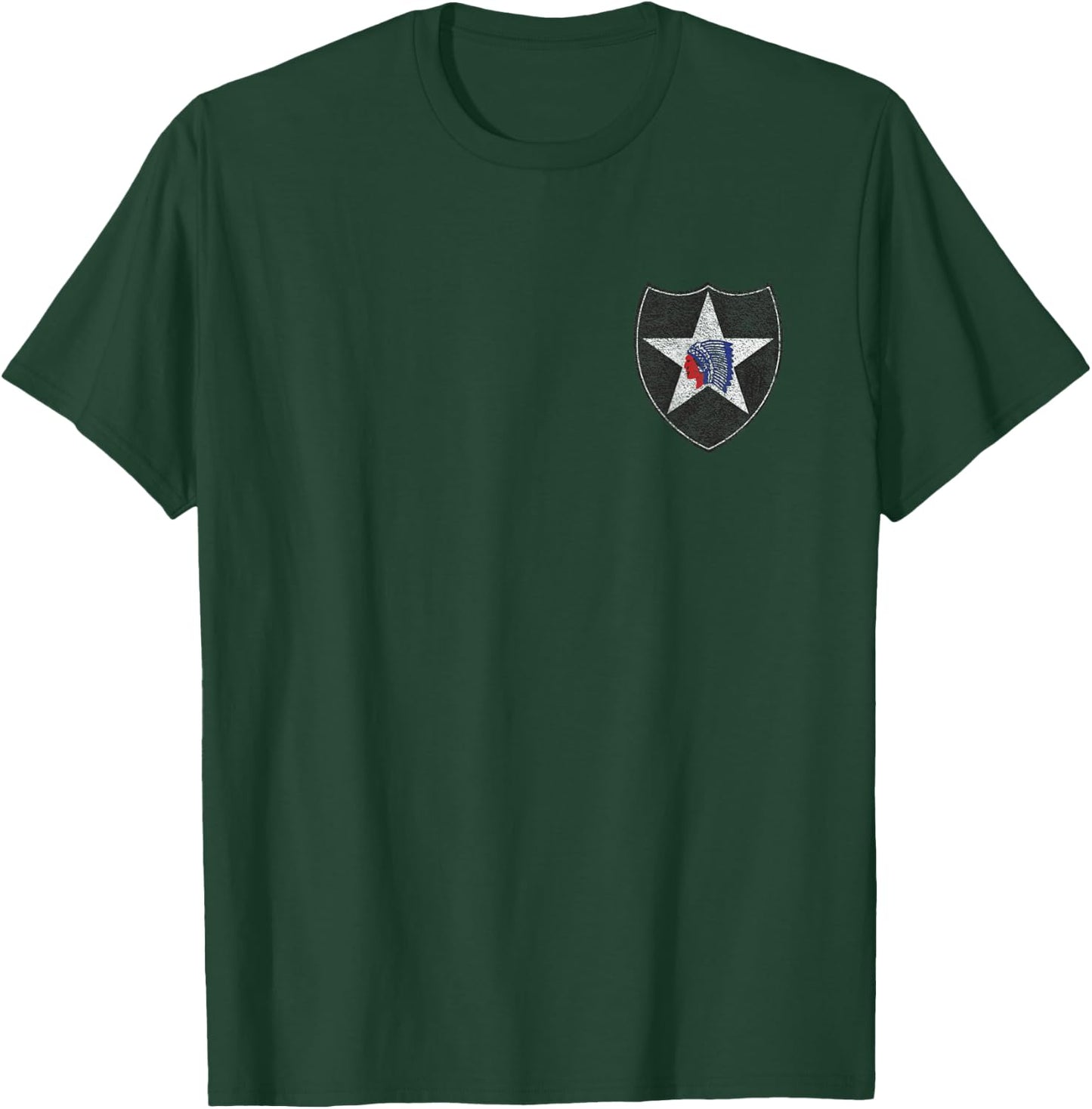 2nd Infantry Division Second Army T-Shirt - T-Shirt | Forest