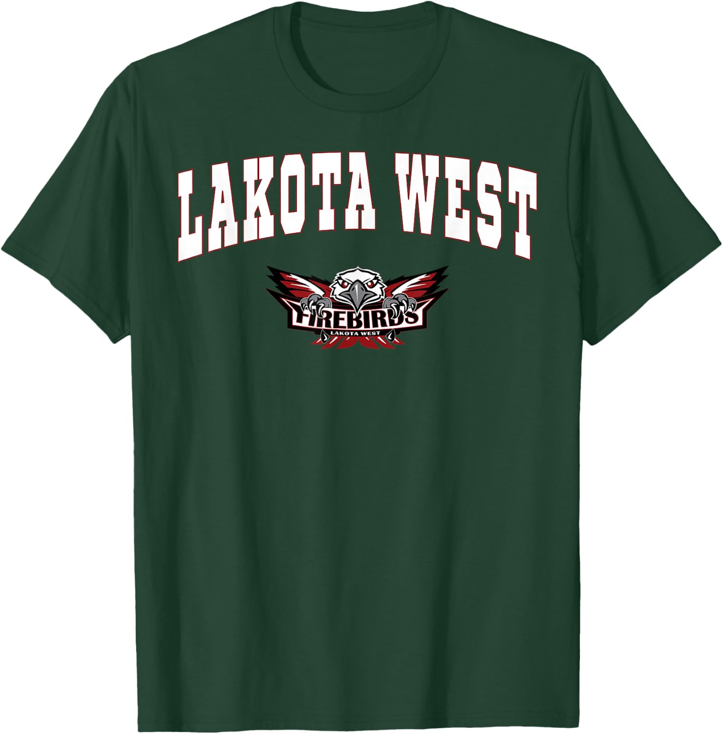 Lakota West High School Firebirds C2 T-Shirt - T-Shirt | Forest