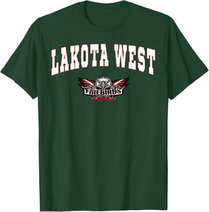 Lakota West High School Firebirds C2 T-Shirt - T-Shirt | Forest