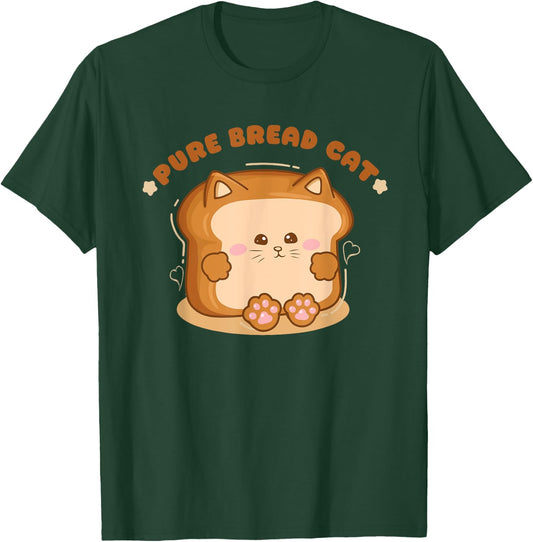 Cat lover gift , men, Cat Bread, Pure Bread Cat T-Shirt - T-Shirt | Forest