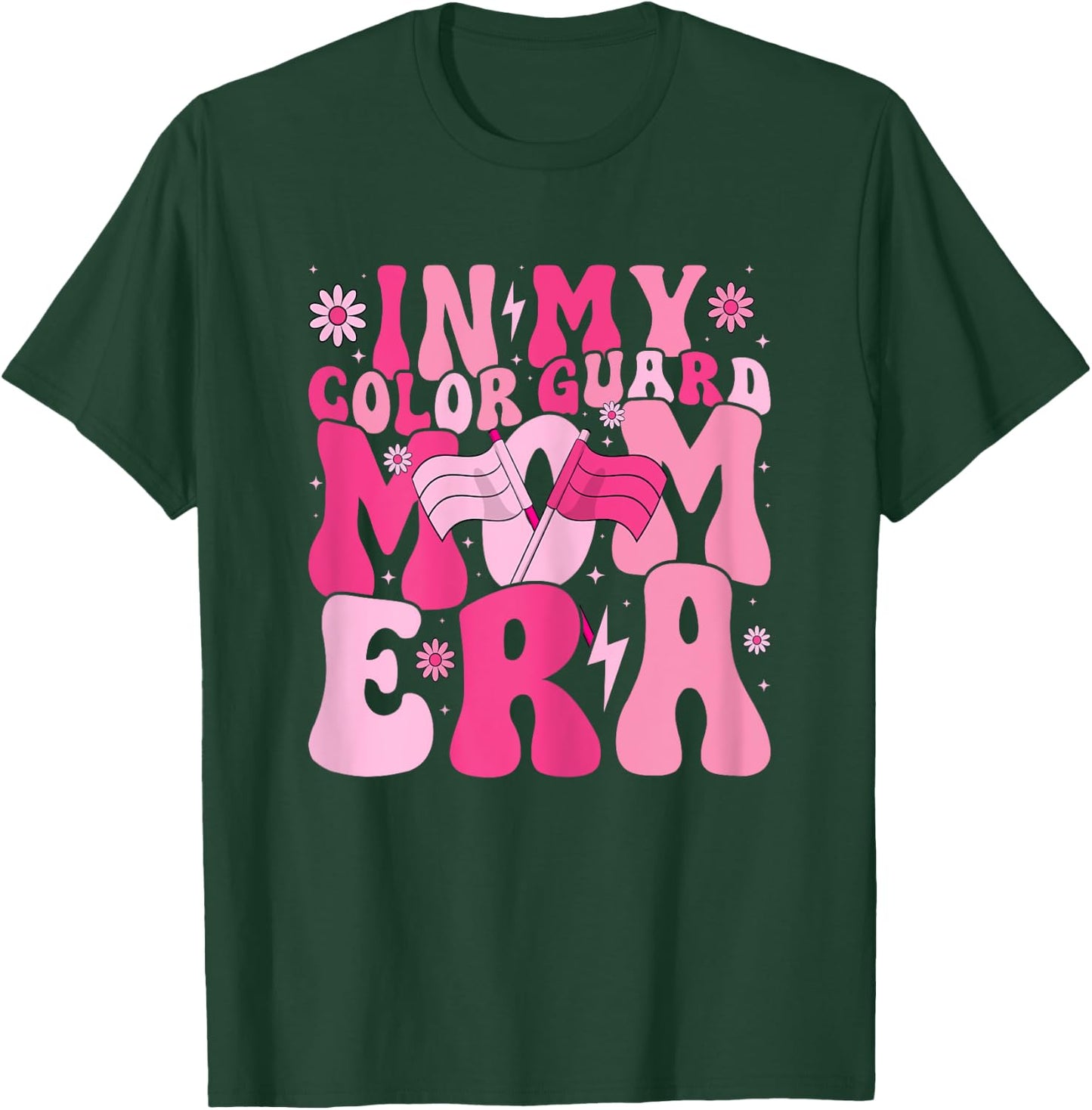 In My Color Guard Mom Era Mother's Day Color Guard Mama T-Shirt - T-Shirt | Forest