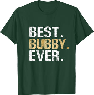 Best Ever Bubby Israel Israeli Jewish Yiddish Grandma T-Shirt - T-Shirt | Forest
