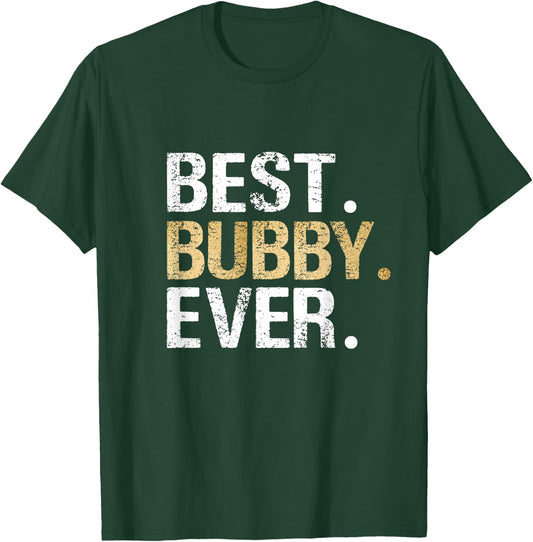 Best Ever Bubby Israel Israeli Jewish Yiddish Grandma T-Shirt - T-Shirt | Forest