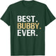 Best Ever Bubby Israel Israeli Jewish Yiddish Grandma T-Shirt - T-Shirt | Forest