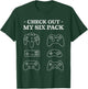 Check Out My 6 Six Pack Gamer Video Funny Gamers Gift T-Shirt - T-Shirt | Forest