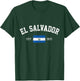 El Salvador Est. 1821 Salvadoran Flag Independence Day T-Shirt - T-Shirt | Forest