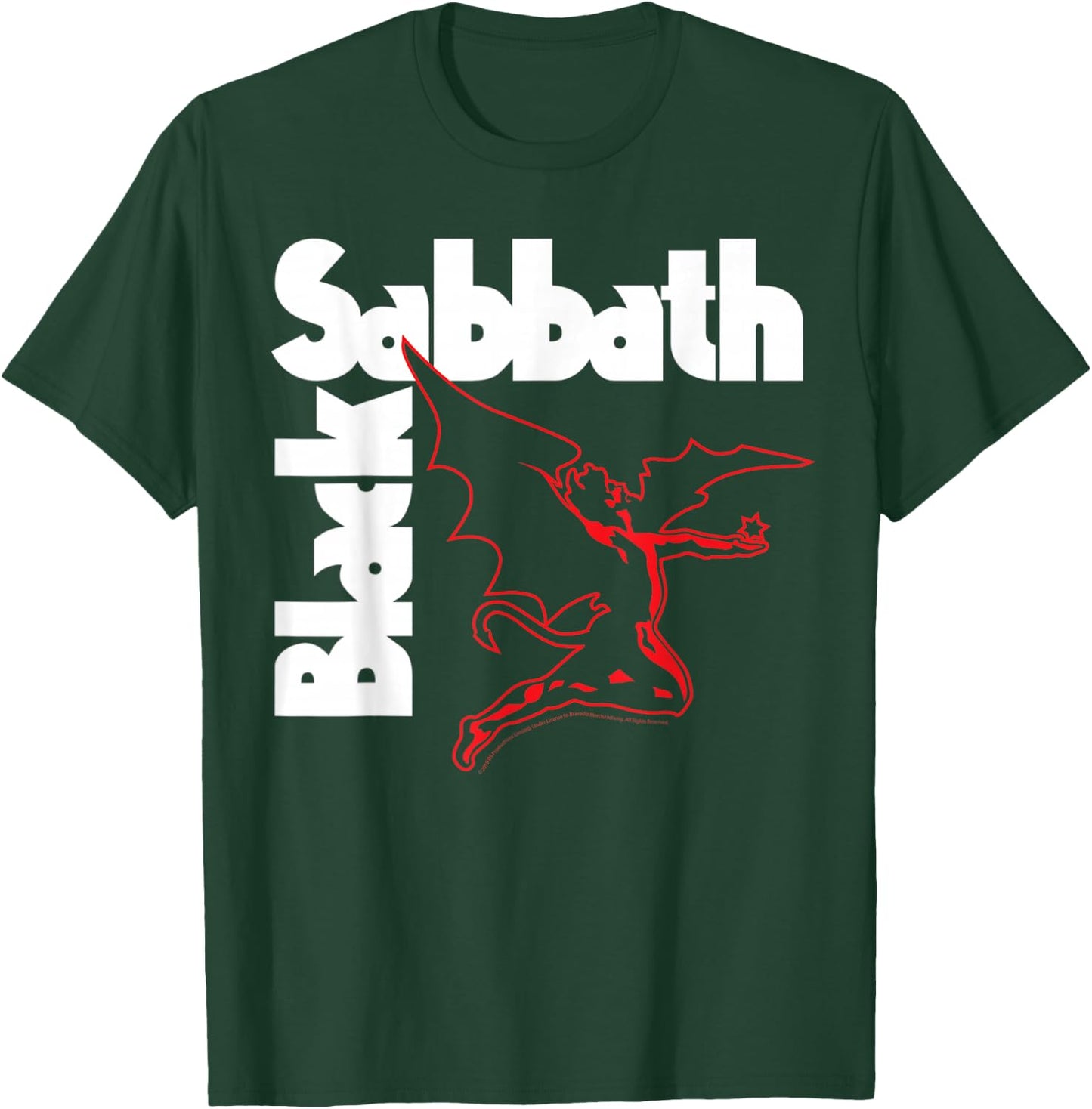 Black Sabbath Official Creature T-Shirt - T-Shirt | Forest