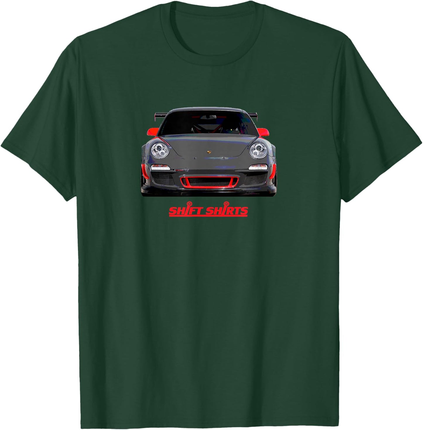 Paddock View - 911 GT3 RS (997.2) Inspired T-Shirt - T-Shirt | Forest