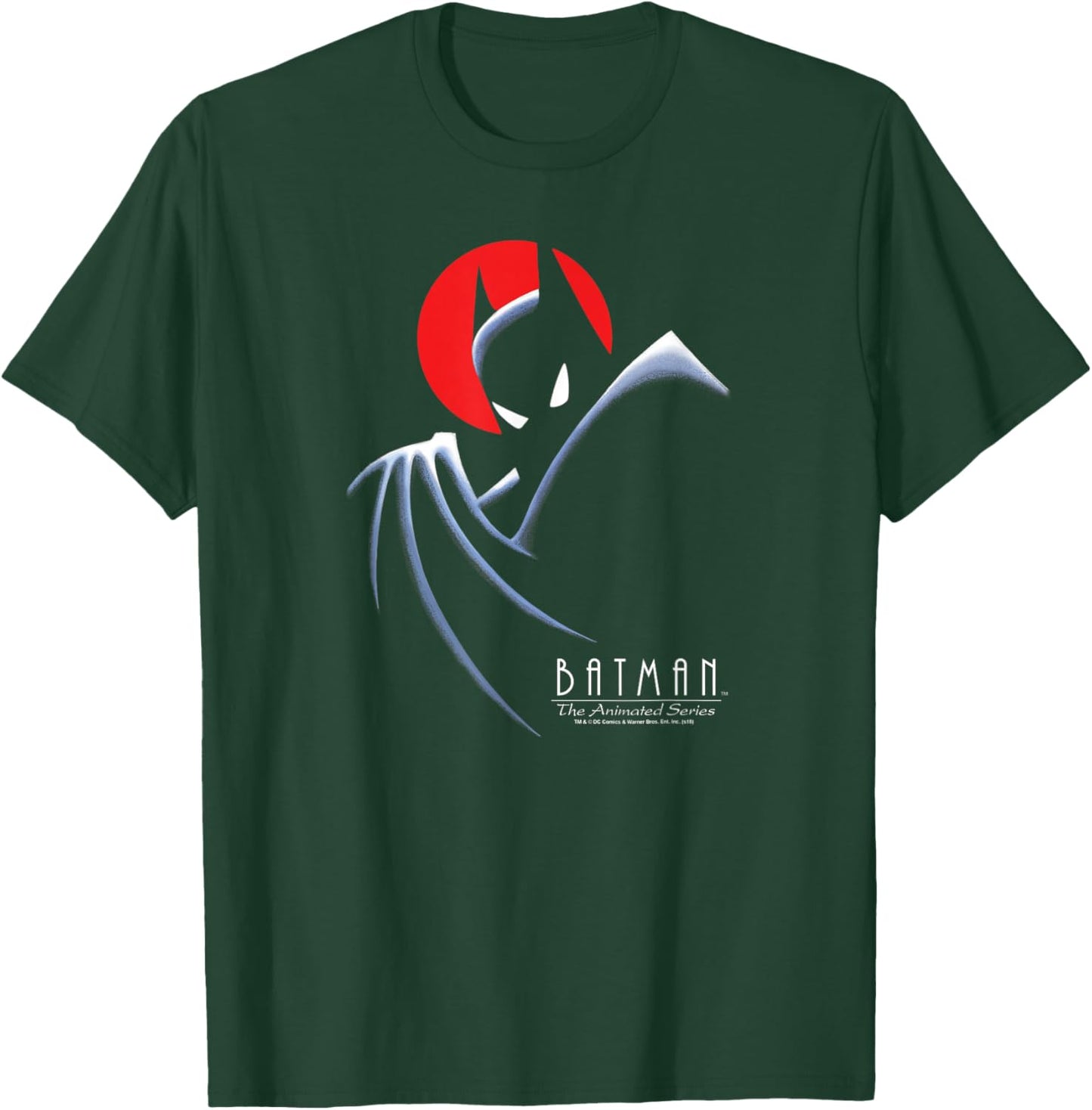 Batman: The Animated Series Behind The Cape T-Shirt - T-Shirt | Forest