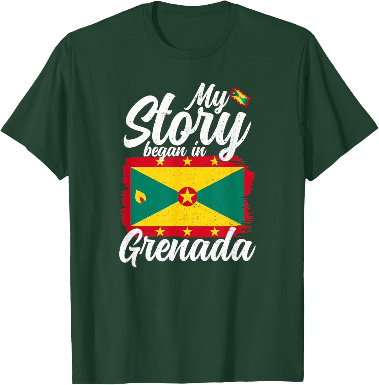 Grenada T-Shirt - T-Shirt | Forest