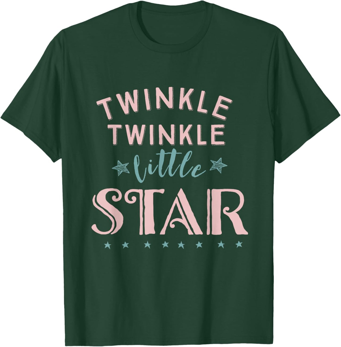 Twinkle Twinkle Little Star Cute T-Shirt - T-Shirt | Forest