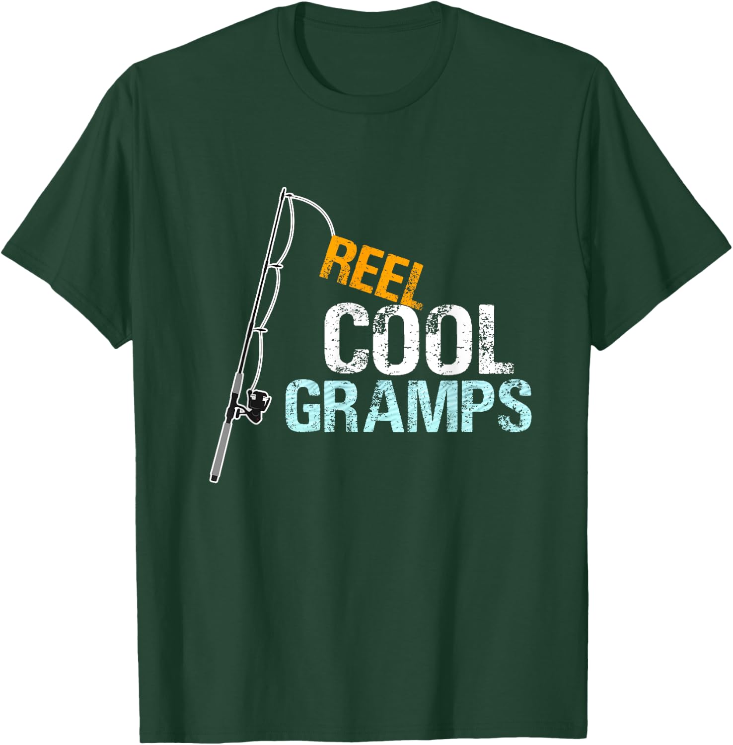 Cool Gramps graphic Gramps Gift from Granddaughter Grandson T-Shirt - T-Shirt | Forest
