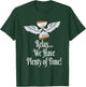 Relax, We Have Plenty of Time! Hour Glass Wings T-Shirt - T-Shirt | Forest