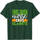 St. Patrick's Day Irish Nurse Slainte Cute Men Women Gift T-Shirt - T-Shirt | Forest