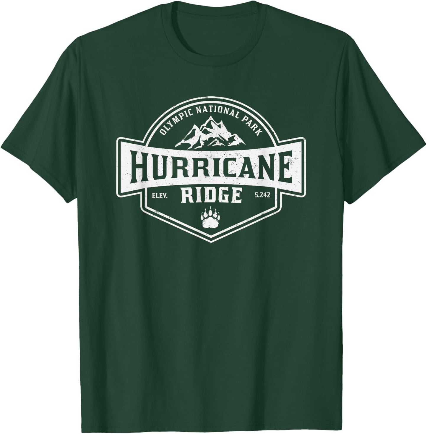 Hurricane Ridge Olympic National Park T-Shirt - T-Shirt | Forest