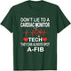 School Nurse Cardiac Monitor Tech - Always Spot A-Fib EKG T-Shirt - T-Shirt | Forest