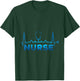 Heartbeat Nurse T-Shirt - T-Shirt | Forest