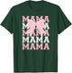 Cute Coquette Bow Mama in Pink and White T-Shirt - T-Shirt | Forest