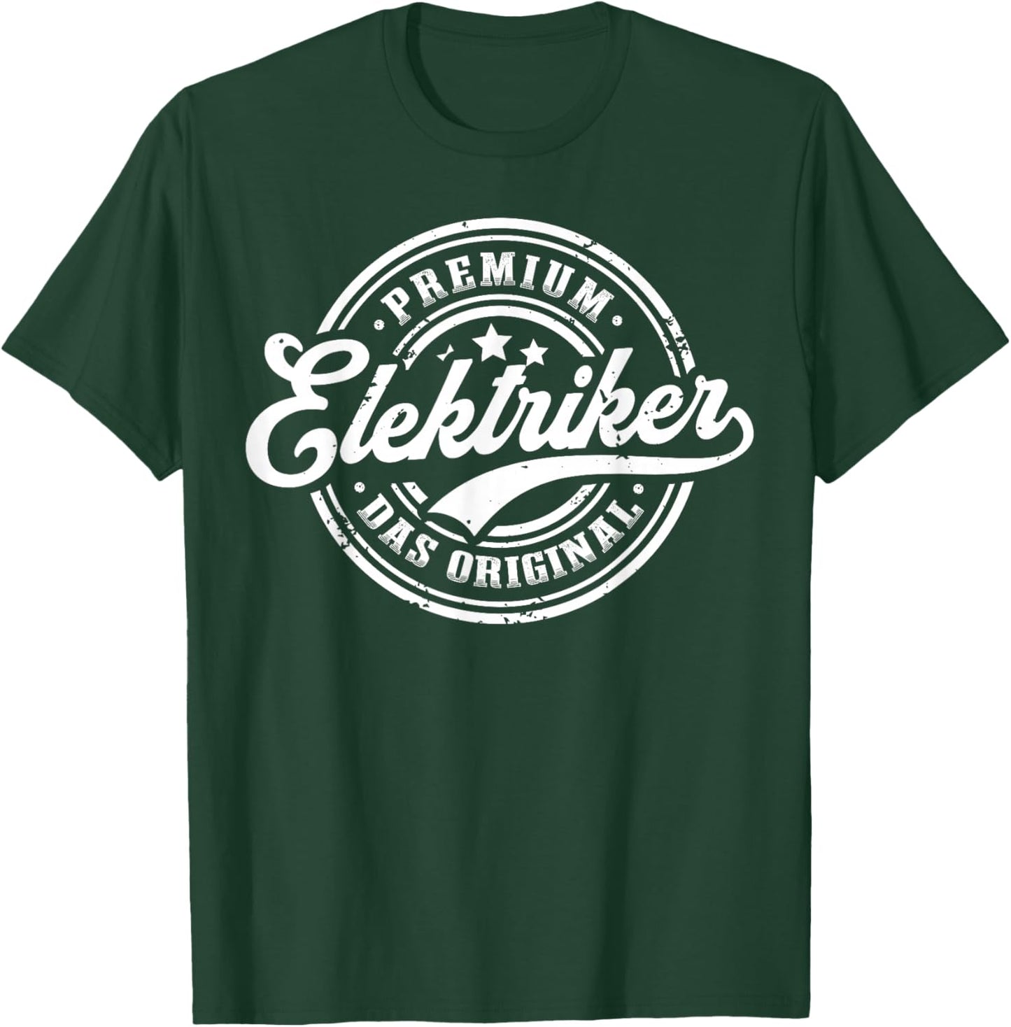 Elektriker Original Lustiges Elektriker T-Shirt - T-Shirt | Forest