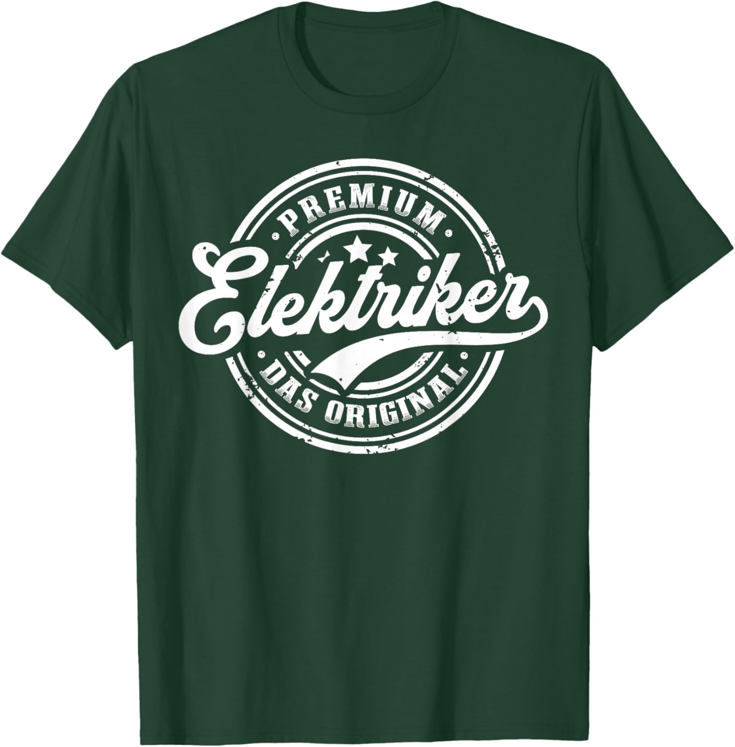 Elektriker Original Lustiges Elektriker T-Shirt - T-Shirt | Forest