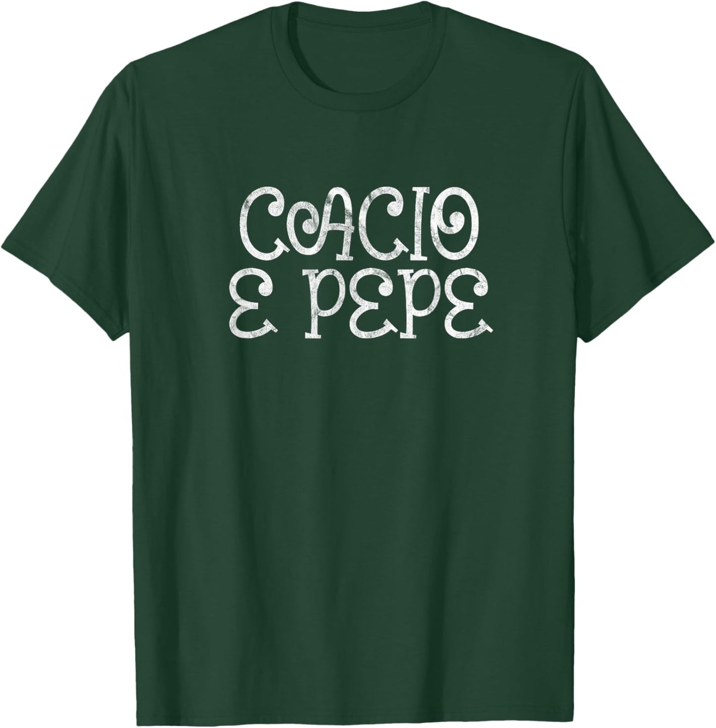 Cacio e Pepe Funny Pasta Italian Food Lover T-Shirt - T-Shirt | Forest
