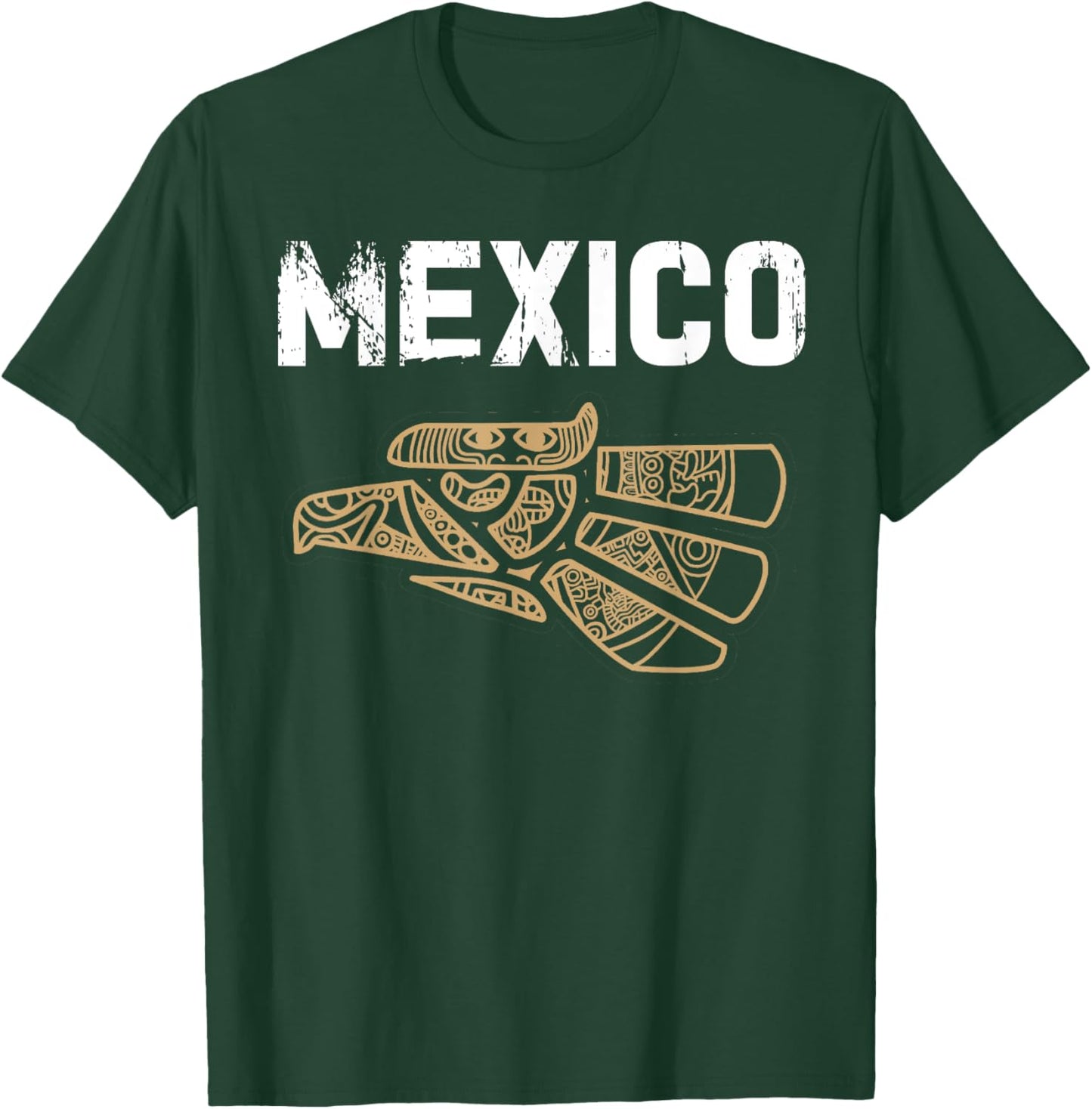 México Mexico Cinco De Mayo Futbol Pride Mexican T-Shirt - T-Shirt | Forest