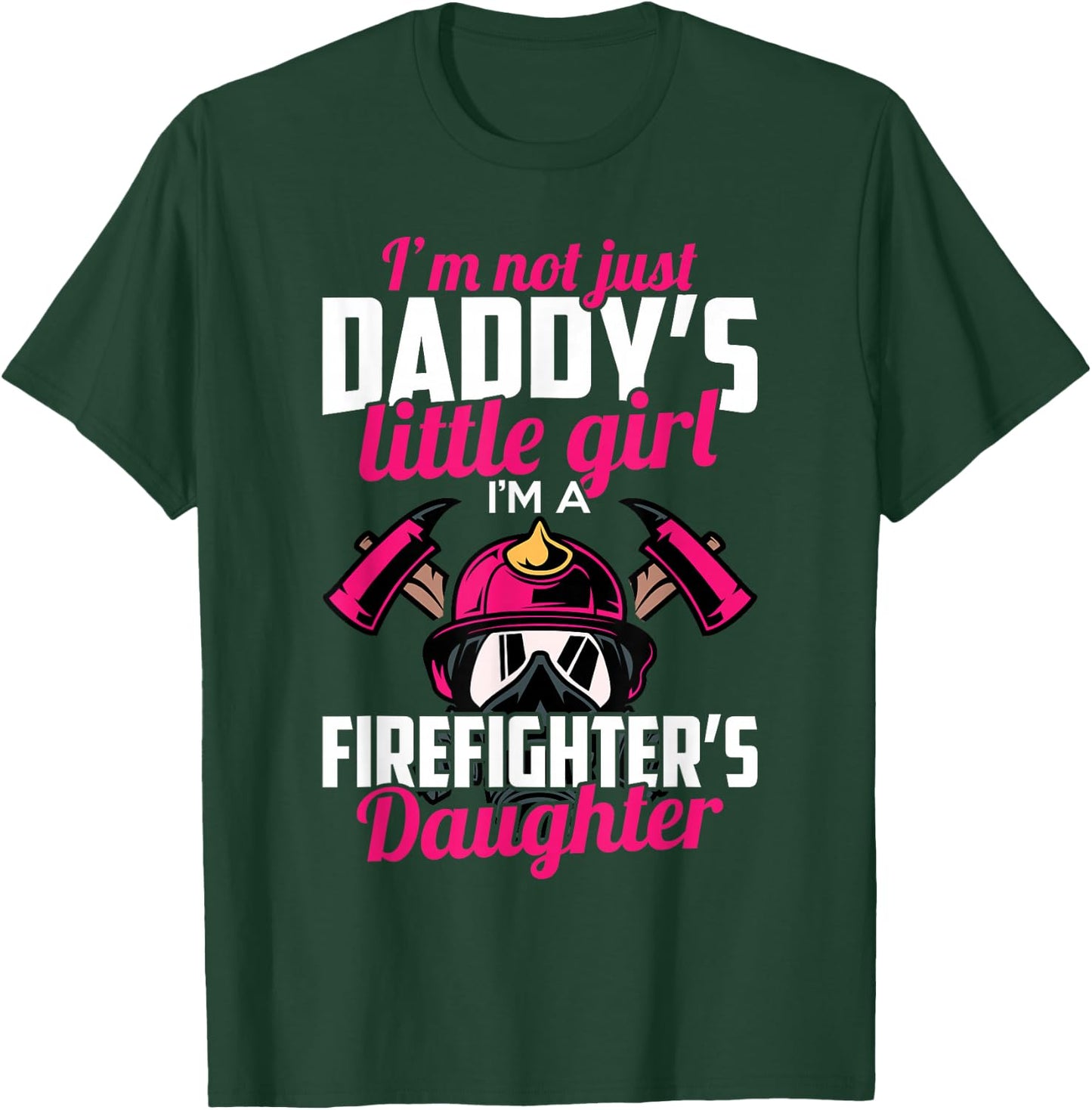 Firefighter Daughter Design for Kids Firefighter Toddler T-Shirt - T-Shirt | Forest