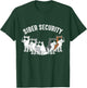 Siberian Husky Siber Security Crew T-Shirt - T-Shirt | Forest