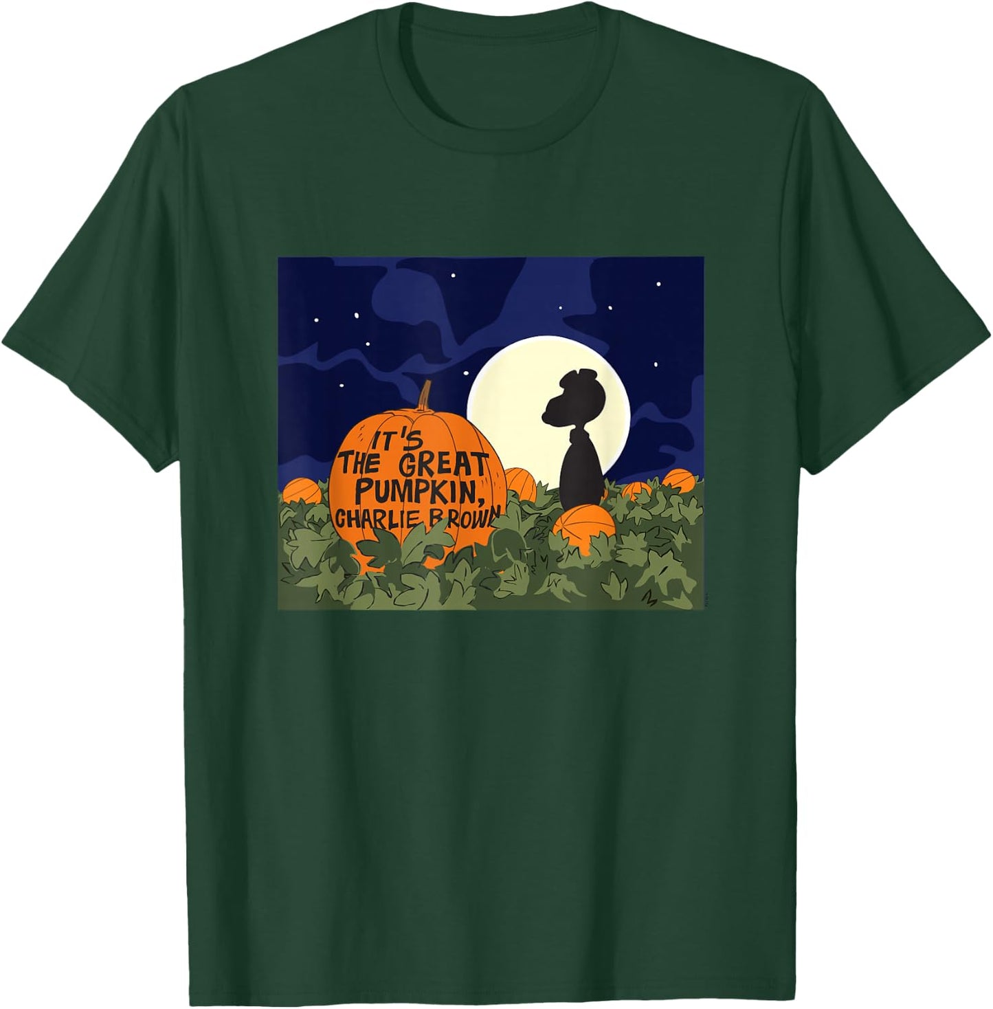 Peanuts Snoopy Its The Great Pumpkin T-Shirt - T-Shirt | Forest