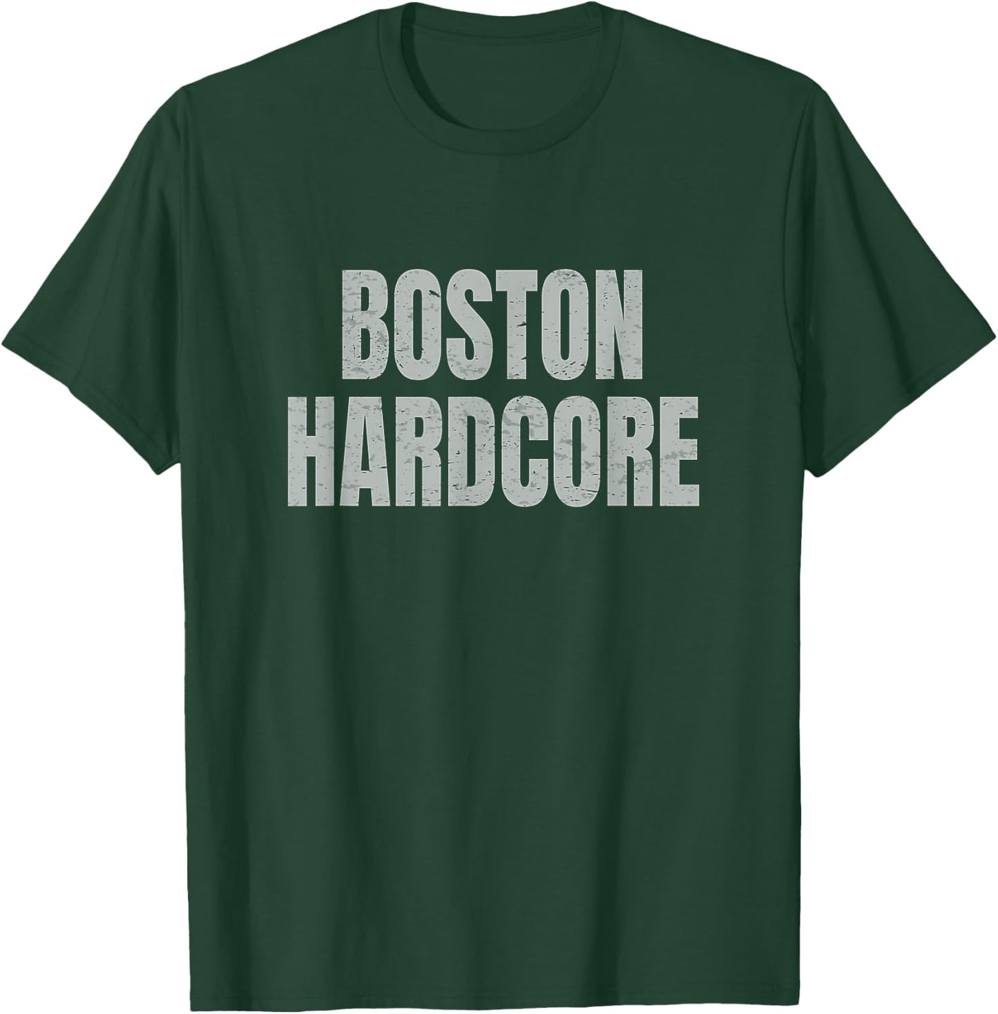Distressed Boston hardcore punk T-Shirt - T-Shirt | Forest