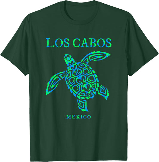 Los Cabos Mexico Sea Turtle Vacation Souvenir T-Shirt - T-Shirt | Forest