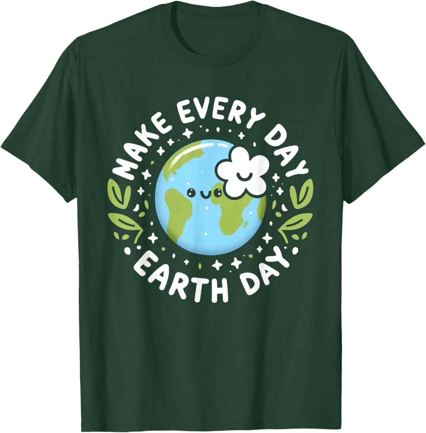 Cute Make Everyday Earth Day Kids T-Shirt - T-Shirt | Forest