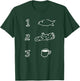 Twin Peaks Coffee Log Fish T-Shirt - T-Shirt | Forest