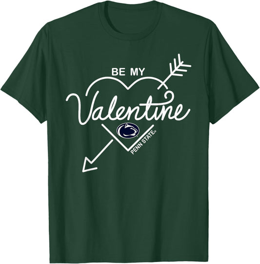 Penn State Nittany Lions Be My Valentine Logo T-Shirt - T-Shirt | Forest
