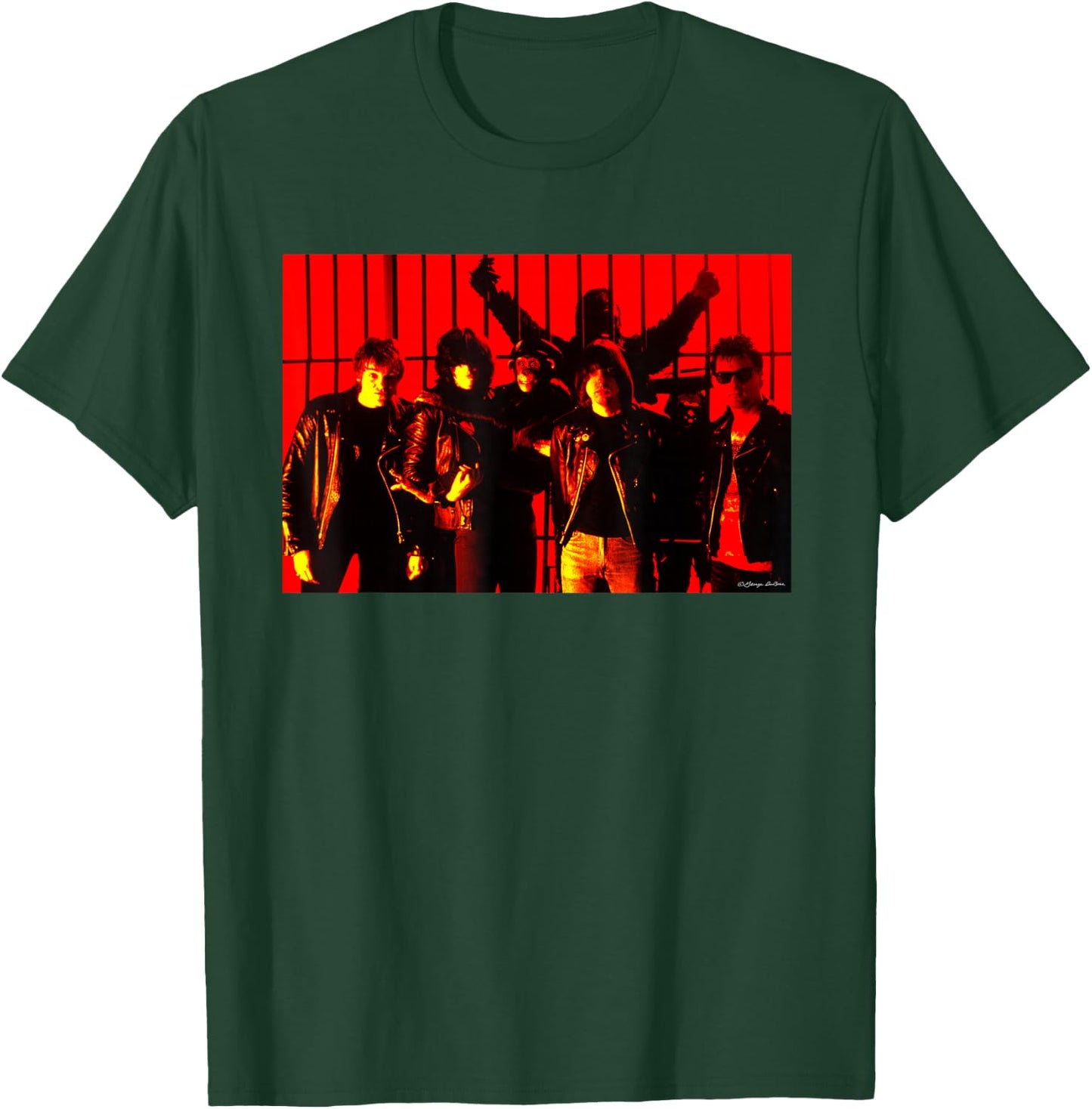 The Ramones Animal Boy Alt Shot by George DuBose T-Shirt - T-Shirt | Forest